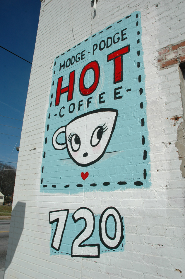 Hodge Podge Coffee Sign