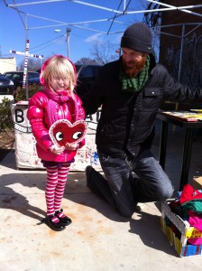 kyle and a little art fan