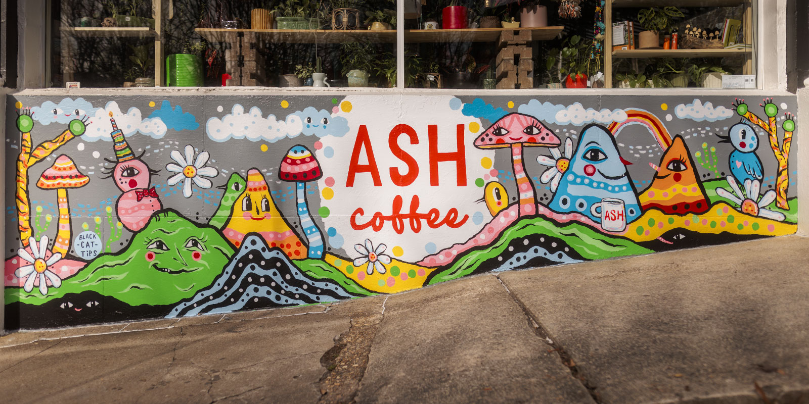 New Mural – Ash Coffee