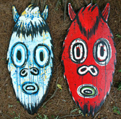 wooden bear heads atlanta