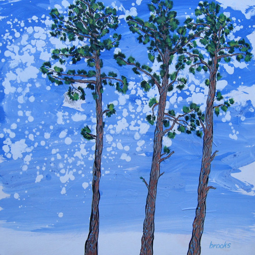 3 pines