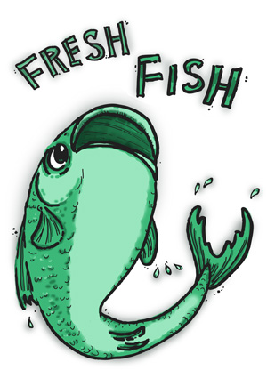 Fresh fish