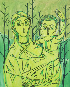 green baby jesus