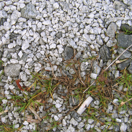 parking lot gravel