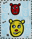 red yellow bear 11 - 12