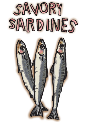 savory sardines