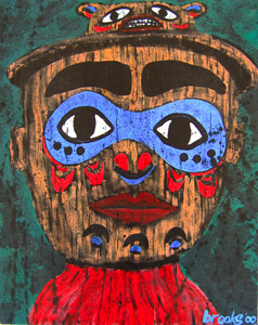 totem pole man